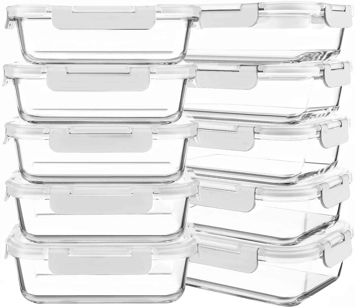 30 oz Borosilicate Glass Lunch Box Set – Thoughtful Gift for Health-Conscious Friends