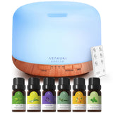 ASAKUKI Essential Oil Diffuser – Gift-Ready Humidifier with Remote for Mom, Friends, and Coworkers