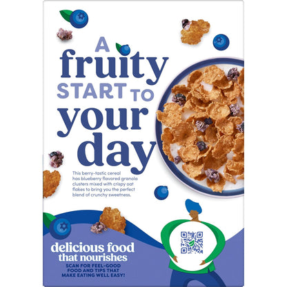 Kashi Blueberry Clusters Cereal – Quick Pre-Workout Fuel for Commuters and Morning Focus Routines