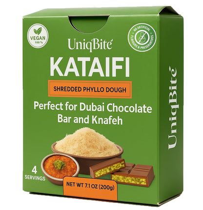 Kataifi Dried Phyllo Dough – Shelf-Stable Baking Staple Sealed for Freshness in Every Family Kitchen