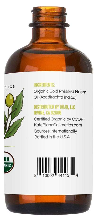 Kate Blanc Cosmetics Neem Oil for Skin, Hair & Face – Thoughtful Self-Care Gift for Mom on Her Birthday or Mother's Day