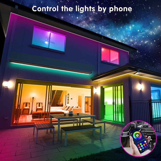 Keepsmile LED Strip Lights Birthday Gift for Her and Mom, App-Controlled RGB Color Changing Bedroom Decor with Music Sync