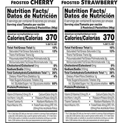 Kellogg's Pop-Tarts Variety Pack – Desk Snack Stash for Missed Mornings and Back-to-Back Meetings, 32 Count