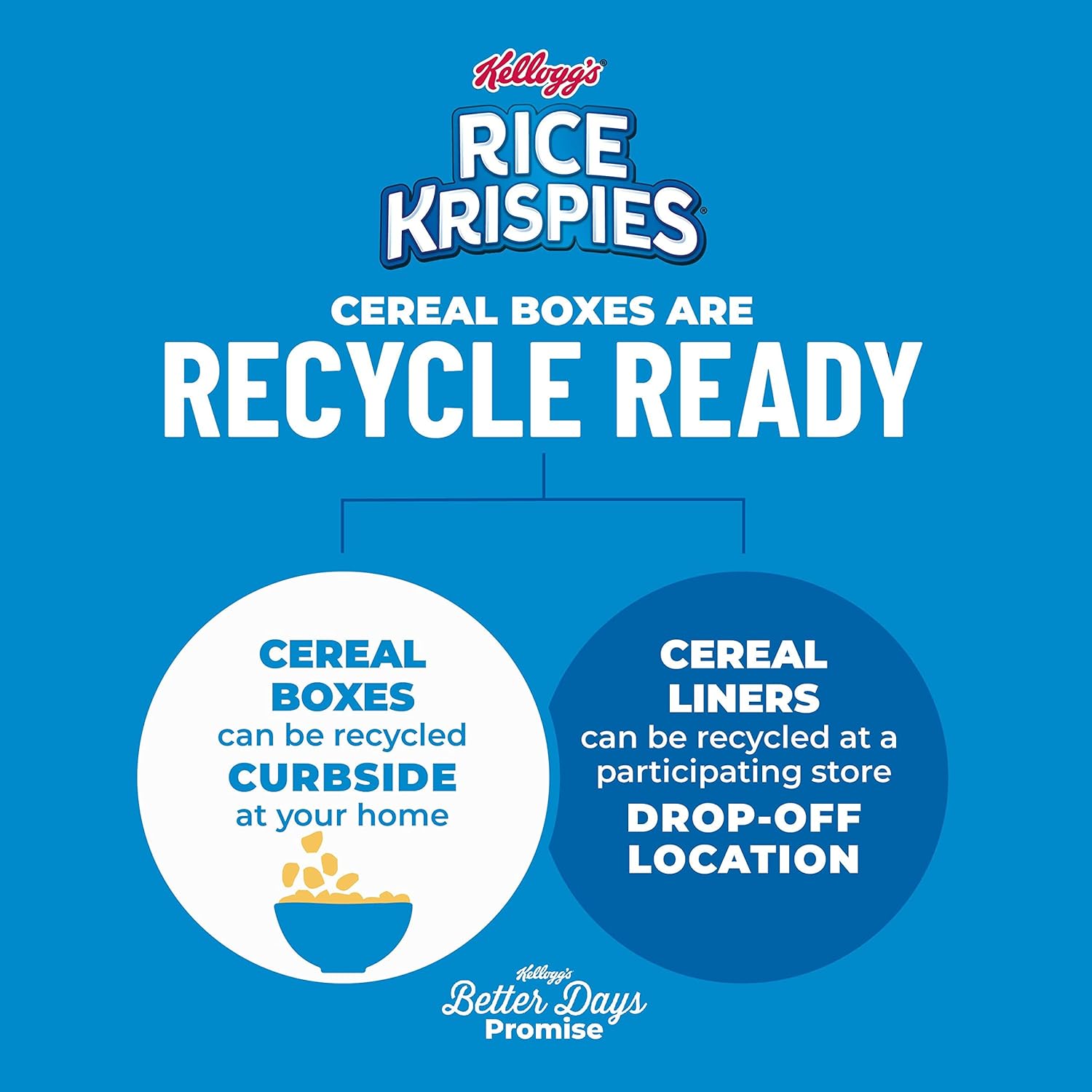 Kellogg's Rice Krispies Cereal – Nostalgic Saturday Morning Gift for the Camp-Style Breakfast Setting, 24oz