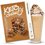 Keto Chow Chocolate Toffee Shake Powder – Mindful Keto Meal Replacement for Daily Self-Care Rituals