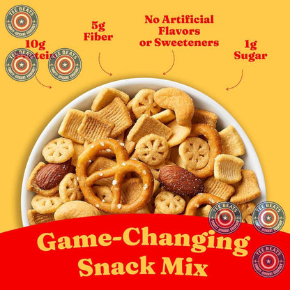 Catalina Crunch Protein Snack Mix - Low-Sugar Savory Crunch for Blood Sugar Wellness Routines and Self-Care Snack Breaks, 5.25 oz Bag