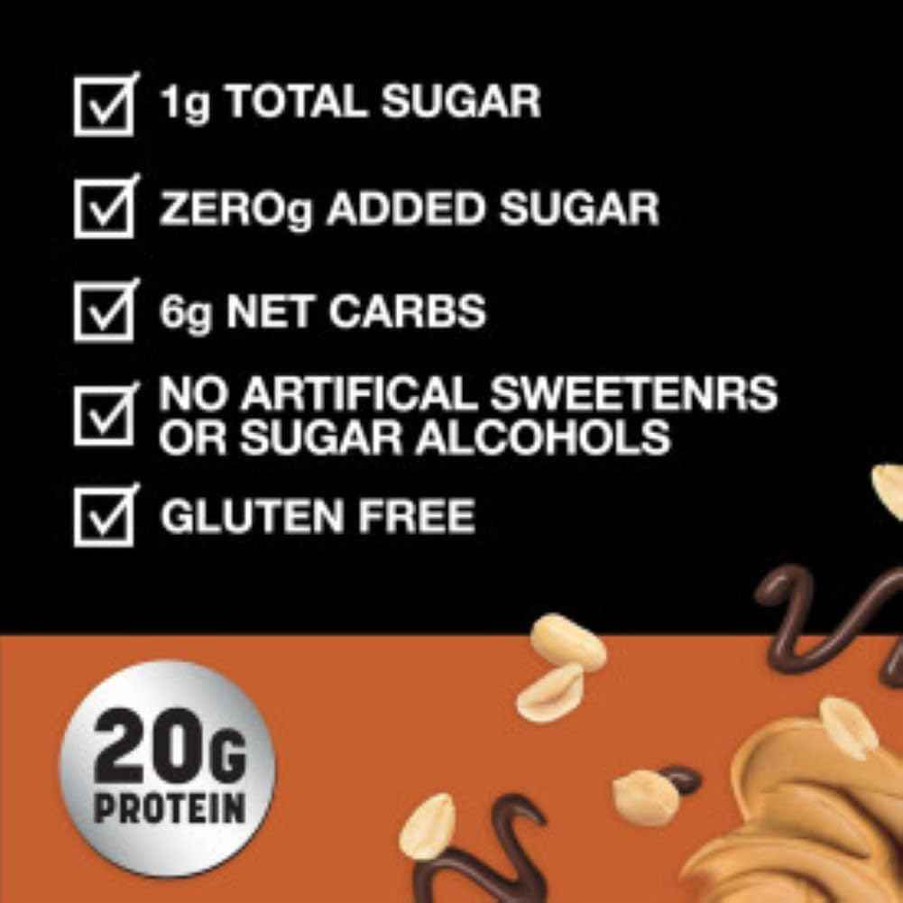 KIND Protein MAX Crispy Chocolate Peanut Butter Bars – Self-Care Snack for Home Wellness Routines, 20g Protein for Mindful Cravings