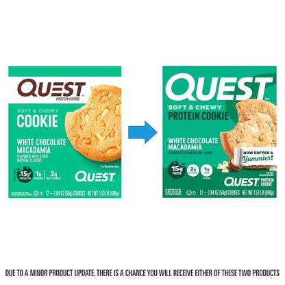 Quest Nutrition Double Chocolate Chip Protein Cookie – Thoughtful Birthday Gift for the Keto Friend in Your Life, 4 Count Variety Snack