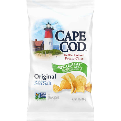 Cape Cod Potato Chips Reduced Fat – Clean Label Gluten Free Snack for Balanced Living