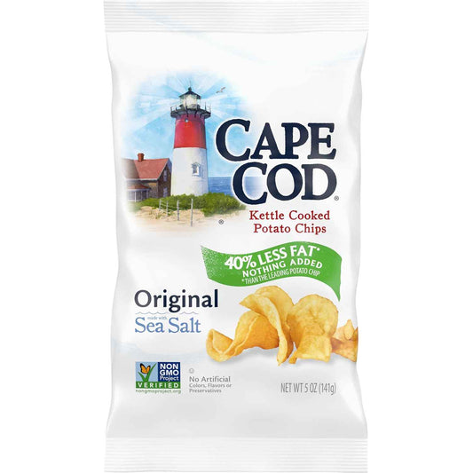 Cape Cod Potato Chips Reduced Fat – Clean Label Gluten Free Snack for Balanced Living