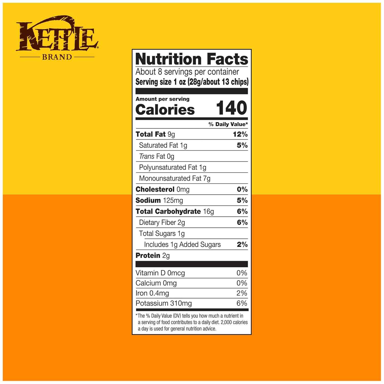 Kettle Brand Potato Chips Honey Dijon Kettle Chips, 7.5 Oz – Clean-Ingredient Snack for Mindful Home Snacking