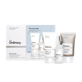 The Acne Set Glucoside Cleanser BHA Solution and NMF – Evening Self-Care Routine for Hormonal Acne