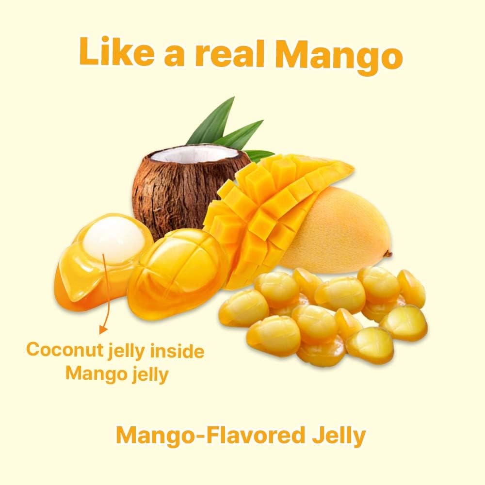 Kidsmania Korean Fruit Jelly Candy – Lunchbox Snack for Kids' Lunchboxes and After-School Treats