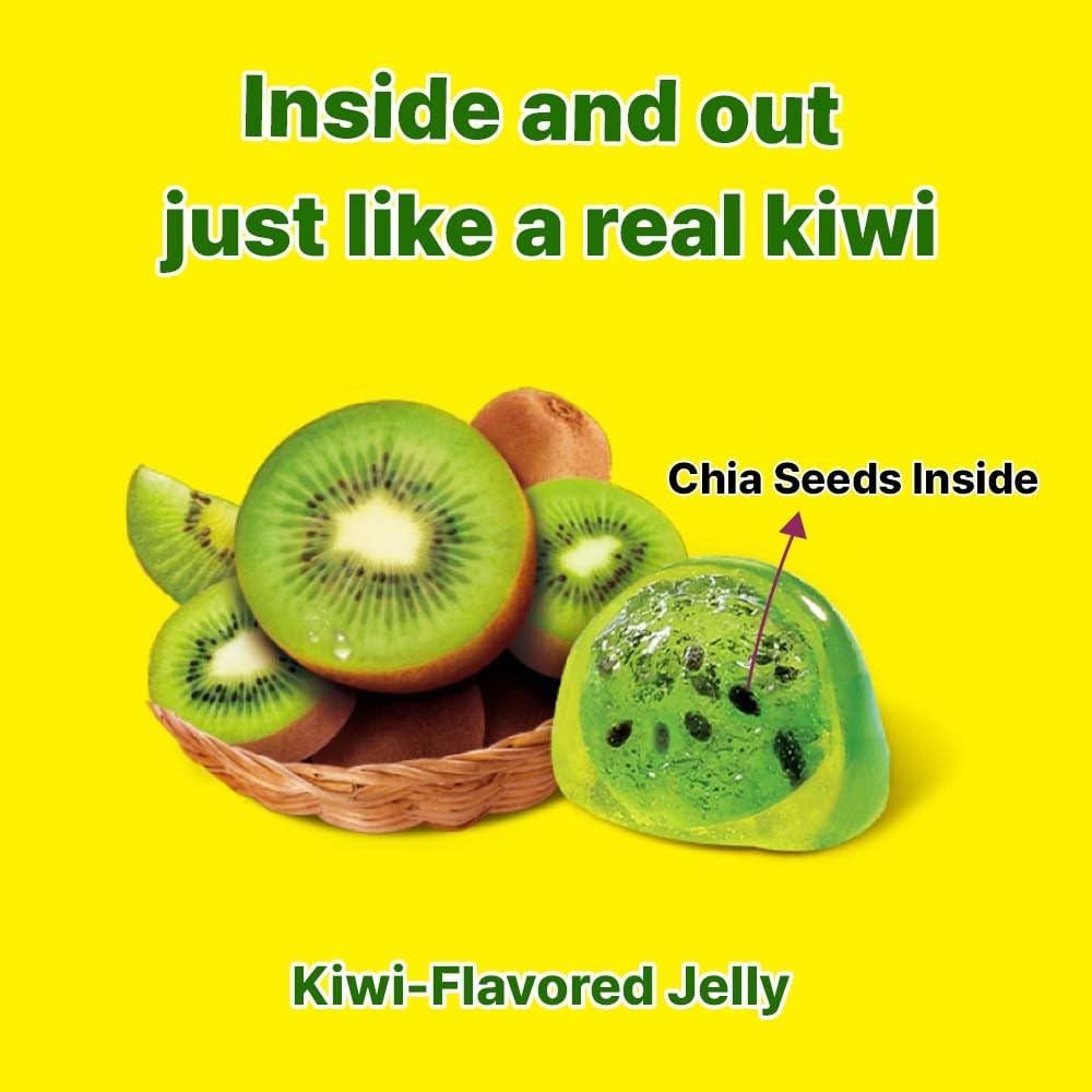 Kidsmania Korean Fruit Jelly Candy – Lunchbox Snack for Kids' Lunchboxes and After-School Treats