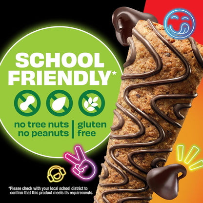 KIND Kids Chocolate Chip Snack Bar – Nut-Free Lunch Box Treat for School-Aged Children, 1.2oz Individually Wrapped