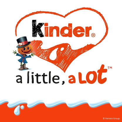 Kinder Chocolate Snack Size Bars – Individually Wrapped Milk Chocolate Treats for Kids Lunch Boxes and School Snacks, 20 Count, 8.8 oz