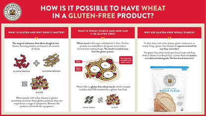 King Arthur Gluten Free Bread Flour – Wellness Pantry Staple for Celiac-Friendly Home Baking