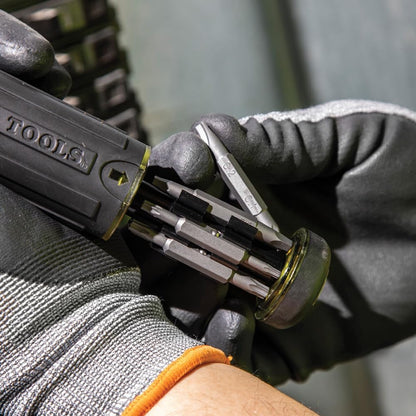 Klein Tools 32305 Ratcheting Screwdriver – Jobsite Productivity Driver for Faster Fastening Runs
