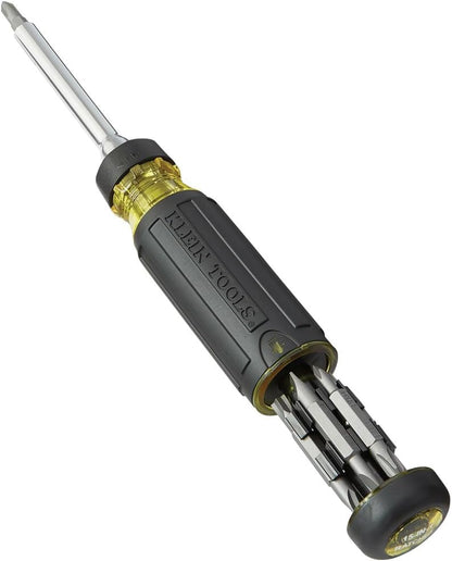 Klein Tools 32305 Ratcheting Screwdriver – Jobsite Productivity Driver for Faster Fastening Runs