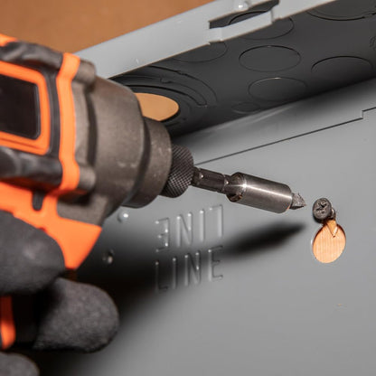 Klein Tools 32308 Stubby Multi-Bit Screwdriver – Fast Bit Swaps for Electricians on Tight Job Sites