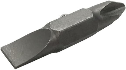 Klein Tools 32483 Replacement Bit Set for Jobsite Productivity, #2 Phillips and 1/4-Inch Slotted for 11-in-1 and 10-in-1 Screwdrivers
