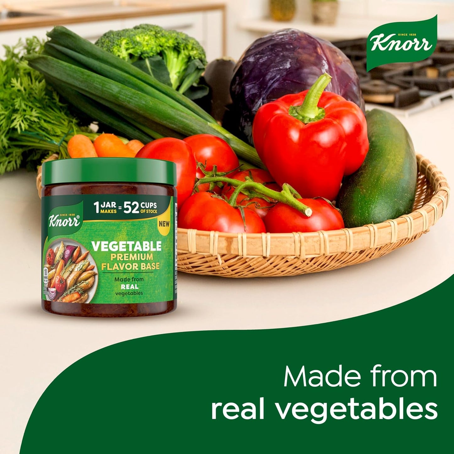 Knorr Premium Vegetable Flavor Base for Soothing Digestive Wellness and Gentle Broth Rituals