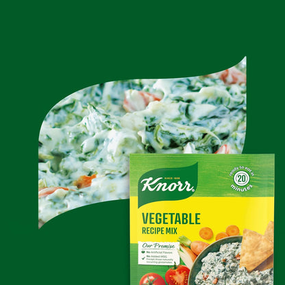 Knorr Vegetable Recipe Mix Soup for Quick Weeknight Dinners and Home Office Lunches 1.4 oz