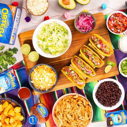Ortega Taco Family Pack 24 oz, Kid-Friendly Mild Taco Seasoning for Weeknight Family Dinners