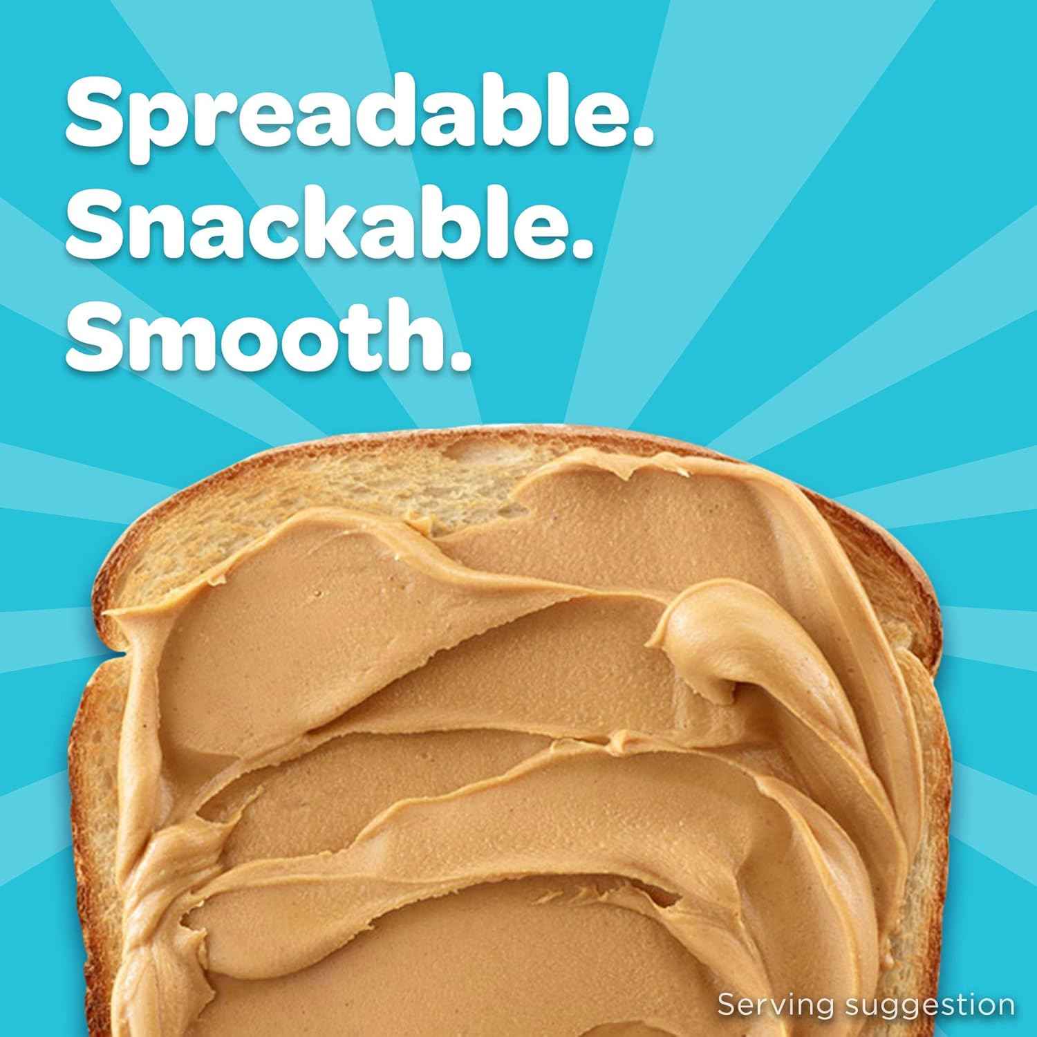Skippy Creamy Peanut Butter 64 oz – Clean-Label Pantry Staple for Gluten-Free and Preservative-Free Living