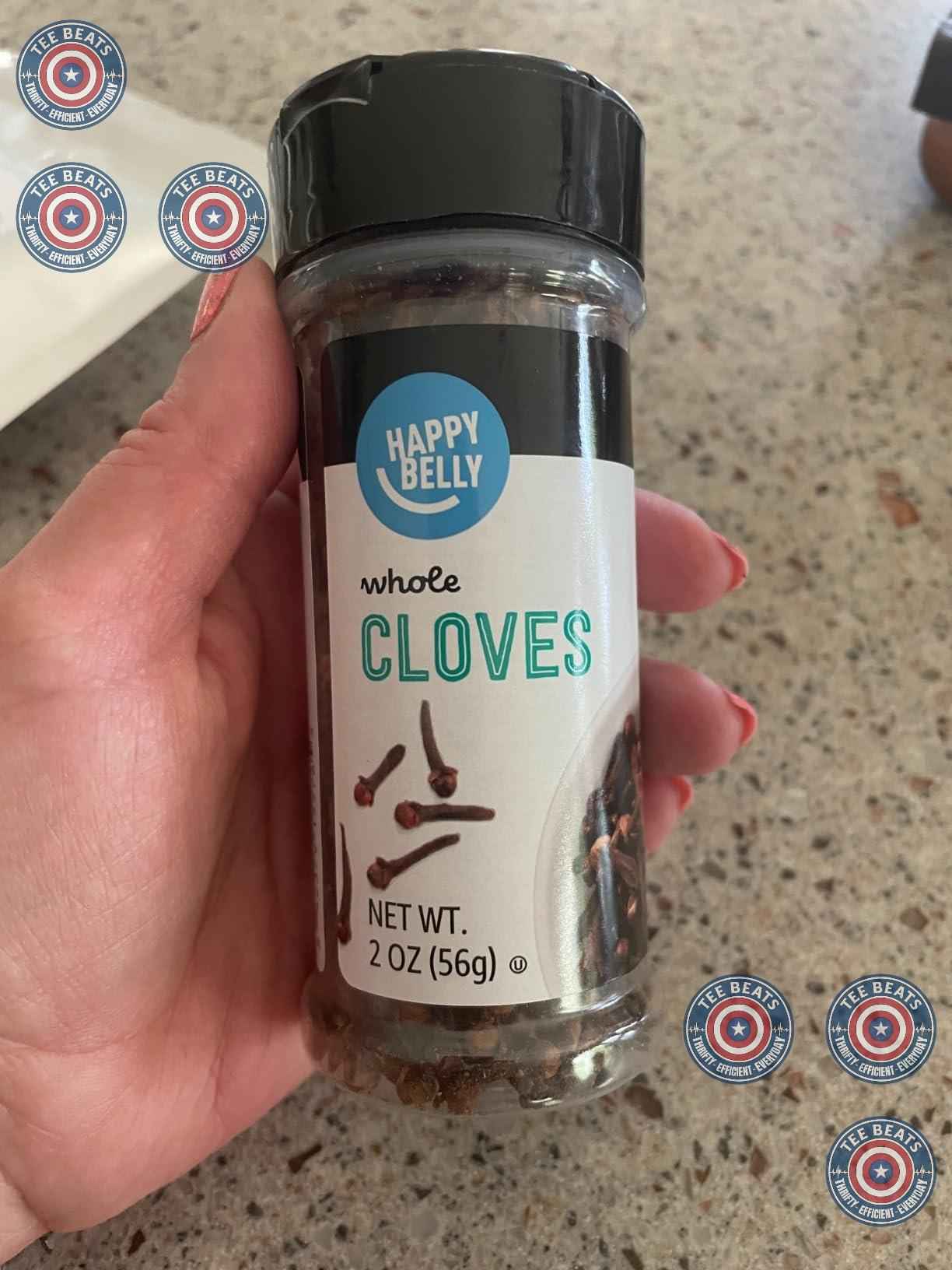 Happy Belly Whole Cloves 2 oz – Warm Birthday Gift for Mom Who Loves Baking Holiday Spice Cakes