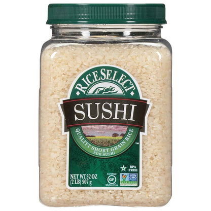RiceSelect Sushi Rice – Reusable Jar Storage for Organized Home Pantries