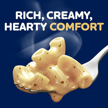 Kraft Deluxe White Cheddar Garlic & Herbs Mac and Cheese – Quick 15-Minute Work-from-Home Lunch, Stovetop Mac
