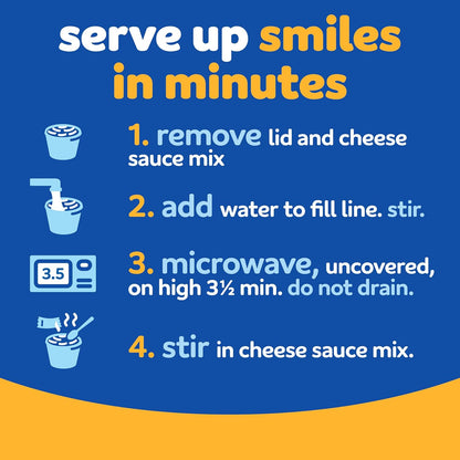Kraft Mac & Cheese Microwave Cups – Fast Desk Lunch for Office and Work-From-Home