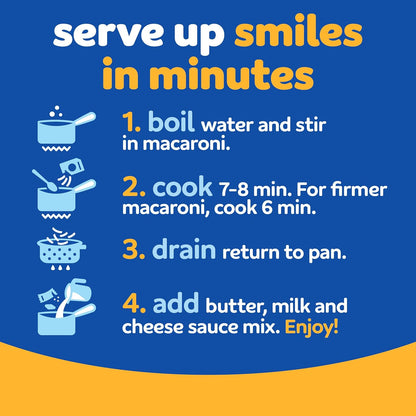 Kraft Original Mac & Cheese Clean Comfort Food, No Artificial Flavors or Dyes