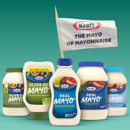 Kraft Real Mayo – Portable Squeeze Bottle for Backyard BBQs and Picnic Sandwiches