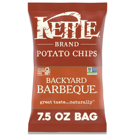 Kettle Brand Potato Chips Honey Dijon Kettle Chips, 7.5 Oz – Thoughtful Gourmet Snack Gift for Mom