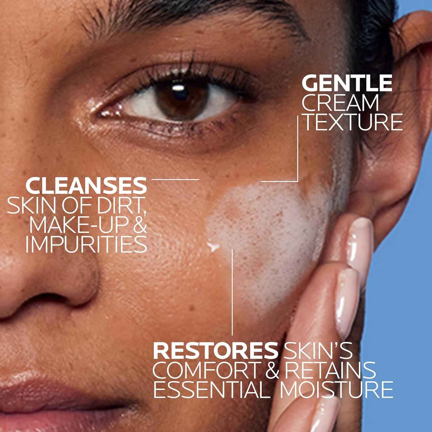 La Roche-Posay Toleriane Gentle Cleanser – Dermatologist-Tested, Hypoallergenic Daily Face Wash