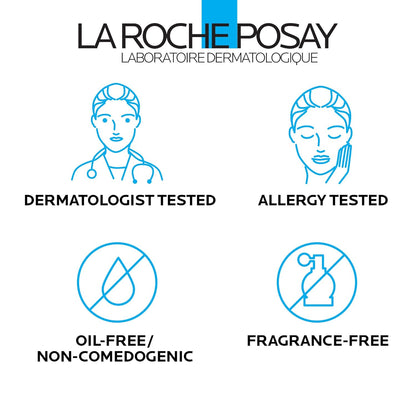 La Roche-Posay Toleriane Gentle Cleanser – Dermatologist-Tested, Hypoallergenic Daily Face Wash