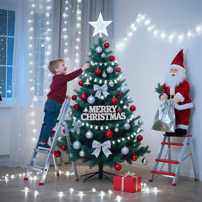 Lakumu Snowflake Fairy Lights 20FT Battery Operated String Lights for Bedroom Aesthetic and Cozy Living Room Decor