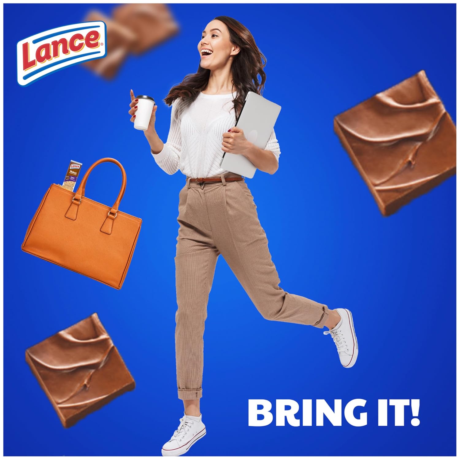 Lance Sandwich Cookies, Nekot Fudge, 10 Individually Wrapped Packs for School Lunches and After-School Snacks