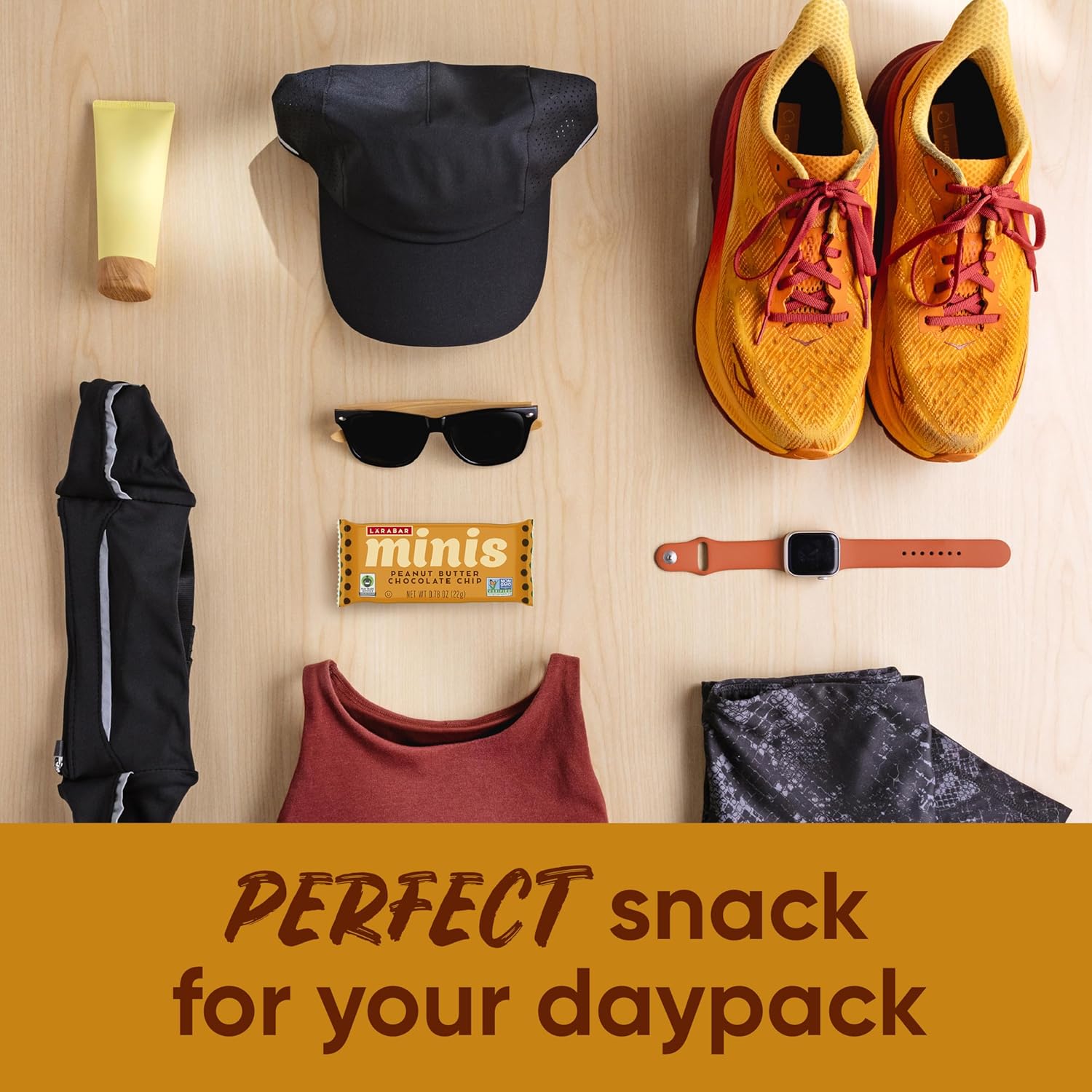 Larabar Minis Office Snack – 110 Calorie Afternoon Energy Boost for Desk Drawers, 30 Mini Bars