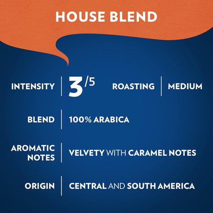 Lavazza House Blend Perfetto Whole Bean Coffee 12oz – Italian Heritage Birthday Gift for Coffee Lovers, Premium Drip Brew for Gifting