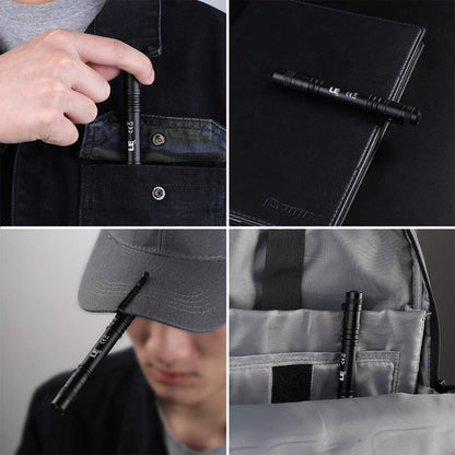 LE LED Pen Flashlight – Pocket Camping Light for Hiking Trails, Campsites and Night Walks
