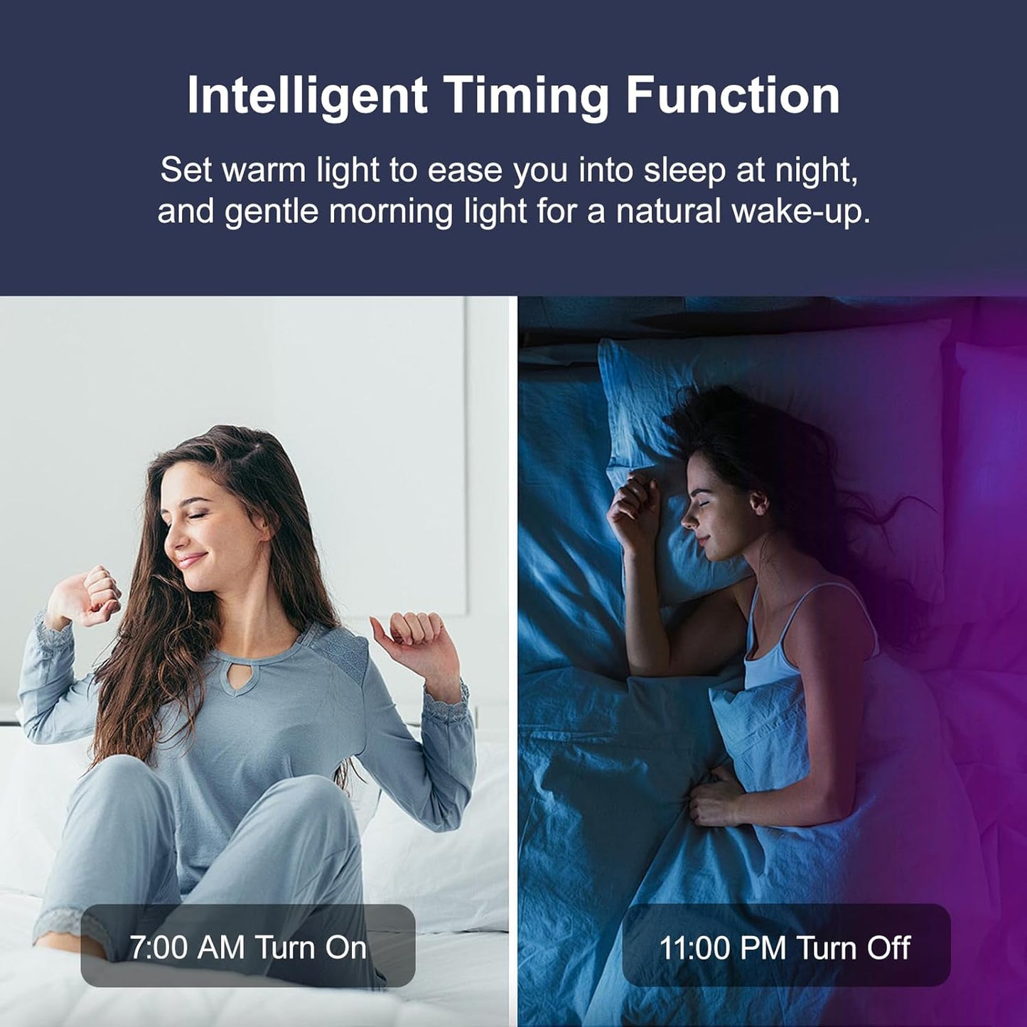 LEBOSP LED Strip Lights – Birthday & Housewarming Gift, Music Sync Smart Light for Her