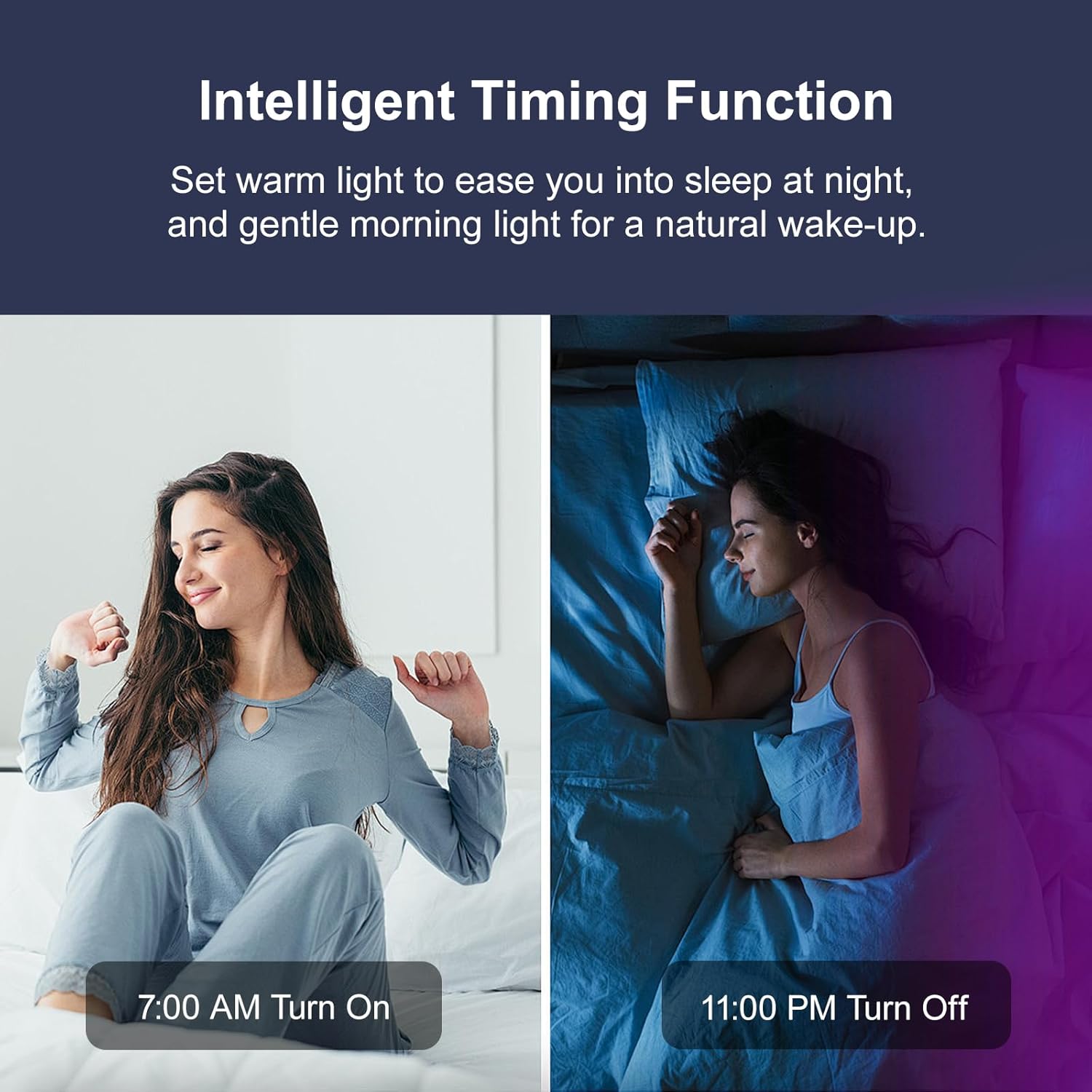 LEBOSP LED Strip Lights – Birthday & Housewarming Gift, Music Sync Smart Light for Her