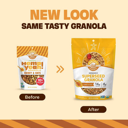 Manitoba Harvest Hemp Yeah Granola – Portable Protein Fuel for Trail Mix and Hiking Snacks