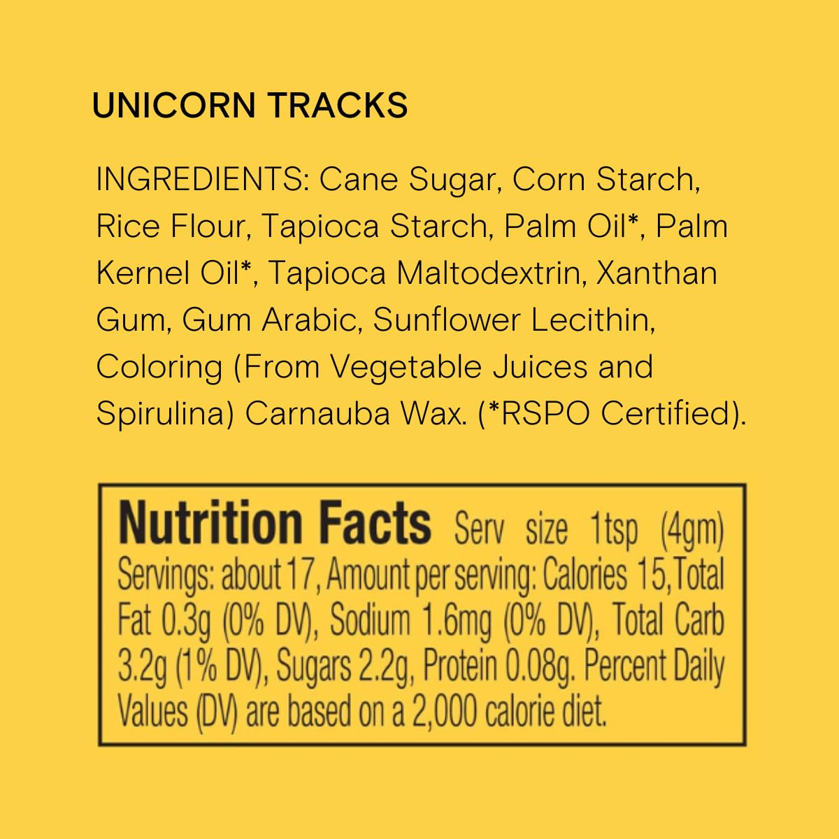 less than 3g sugar per serving