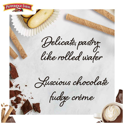 Pepperidge Farm Pirouette Wafers - Elegant Hostess Gift Tin for Holiday Entertaining and Birthday Presents for Her