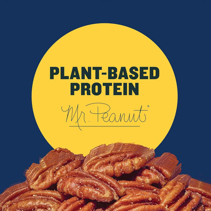 PLANTERS Salted Pecans – Gourmet Holiday Gift Basket Snack for Her, 7.25 oz Individual Pack