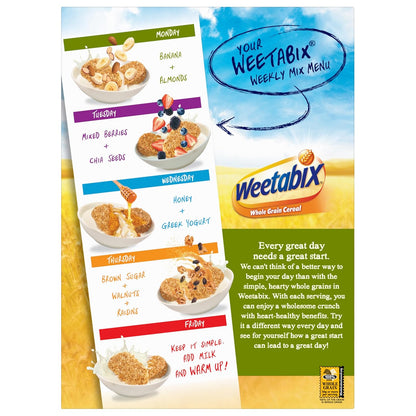 lightly sweet baked wheat biscuit format that holds up in milk